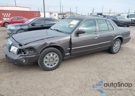 2007 Mercury Grand Marquis Gs from USA, damaged, VIN 2MEFM74V87X620702